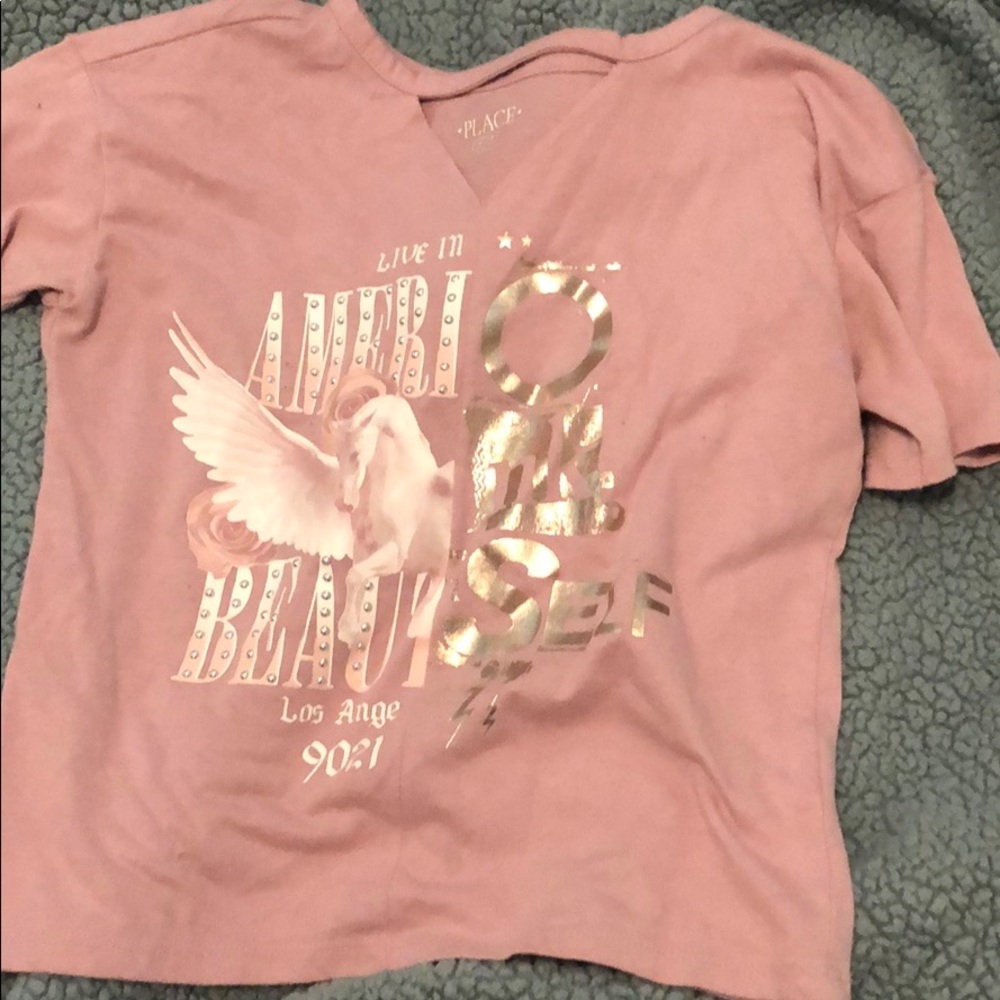 Purple kids shirt